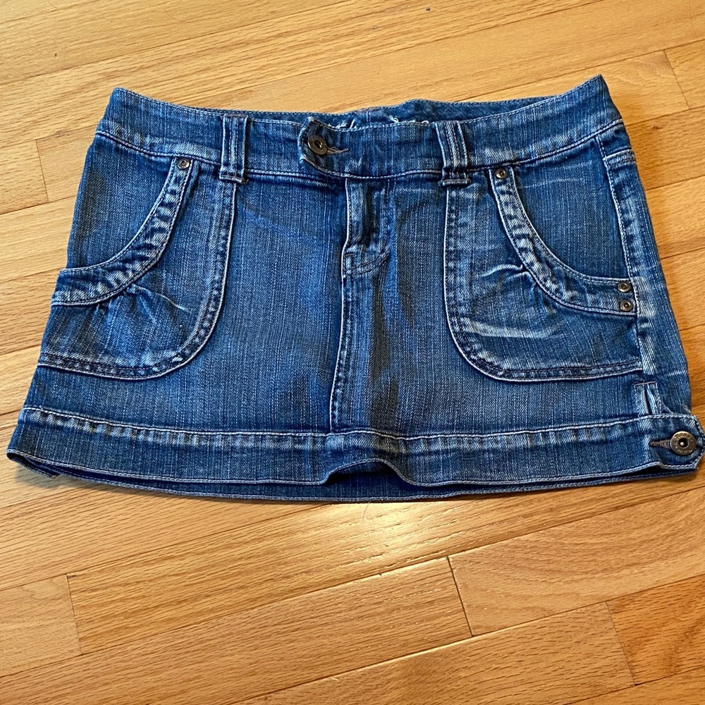 Vintage Havana Blue Denim Skirt size S